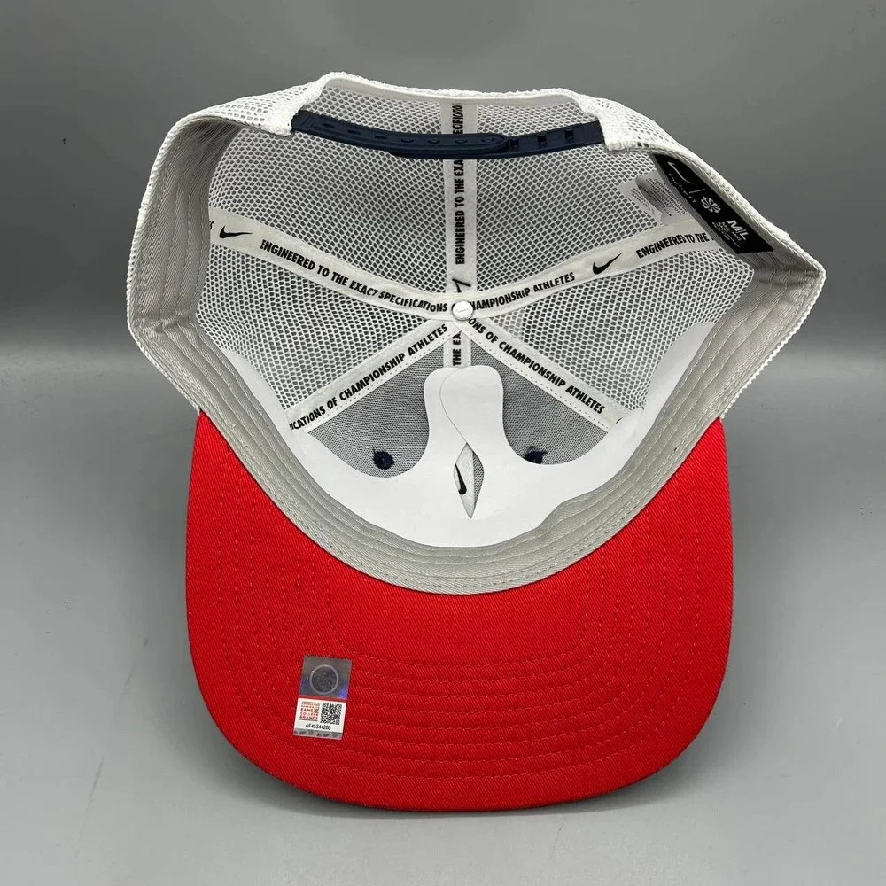 Nike Pro Arizona Wildcats Dri-Fit Trucker Hat Men M-L Blue Snap Back Cap New